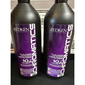 Redken Chromatics Oil in Cream Developer 10 Volume Hair Color care discontinued